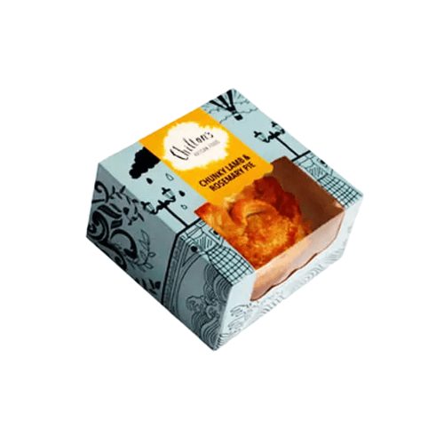 Box Style for pie packaging