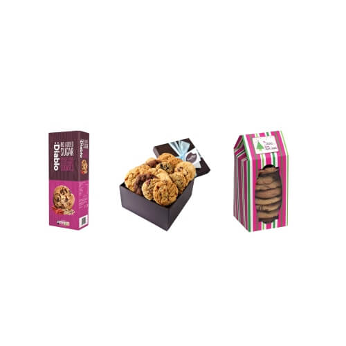 custom cookie packaging Box style
