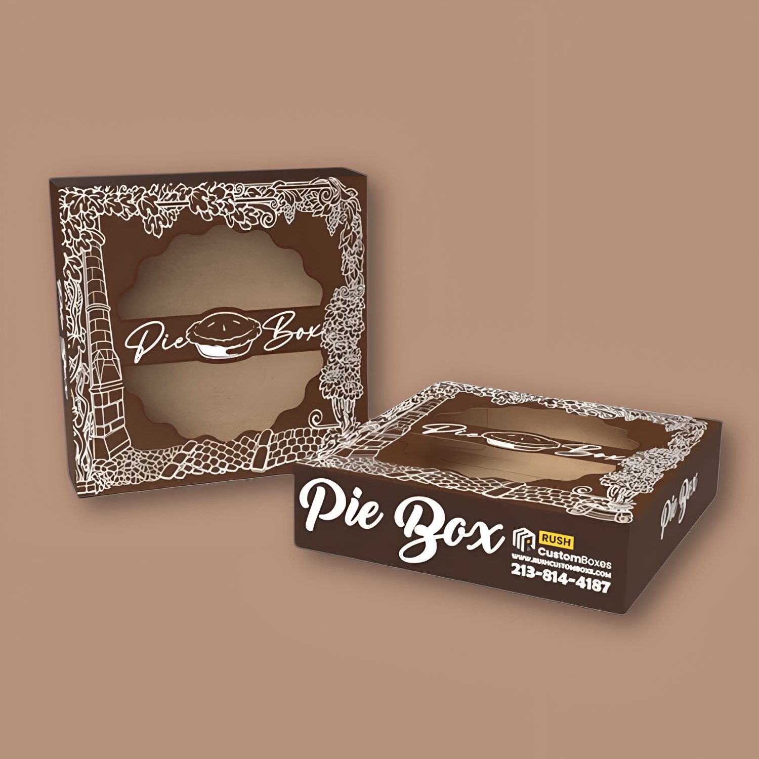 Custom Printed Pie Boxes