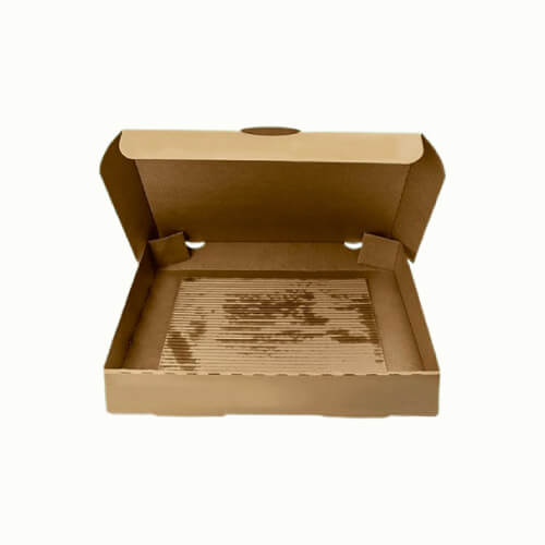 Pizza boxes with inserts