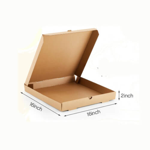 Pizza packaging Size & Dimension