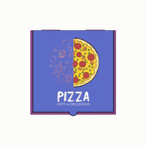 The Branding for Pizza Boxes