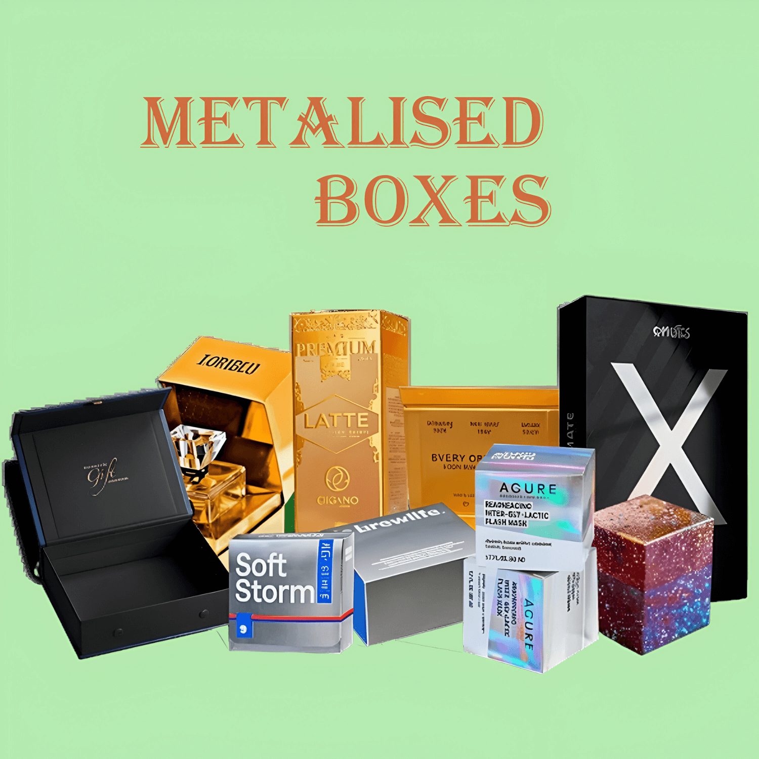 Metalized Boxes Metalized Boxes
