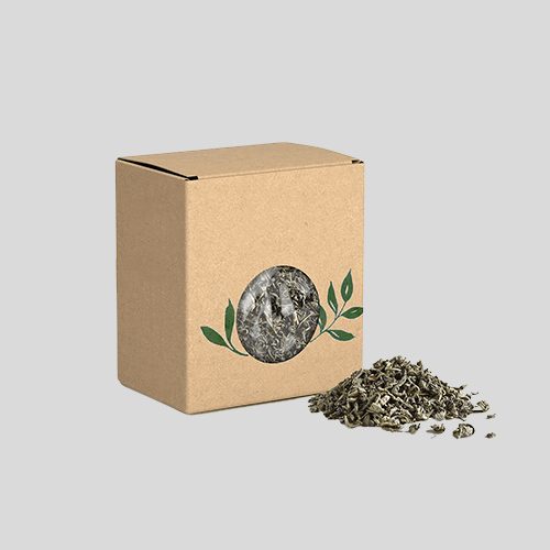 Tea Packaging with window