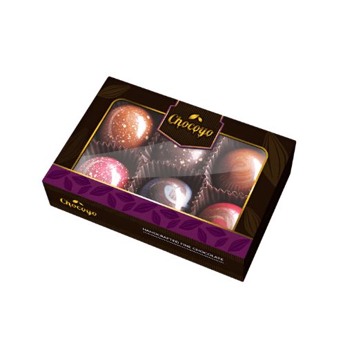 Custom Chocolate Boxes Window Cutouts