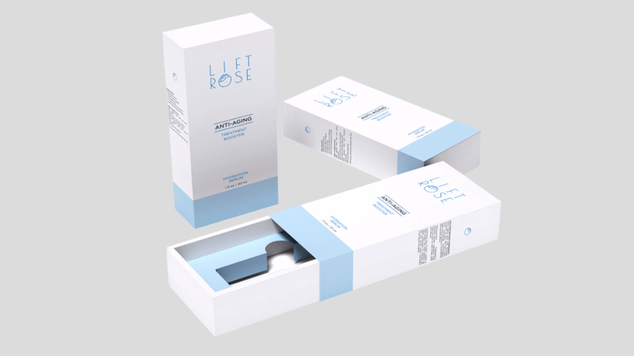 Sleeve Packaging Serum Boxes