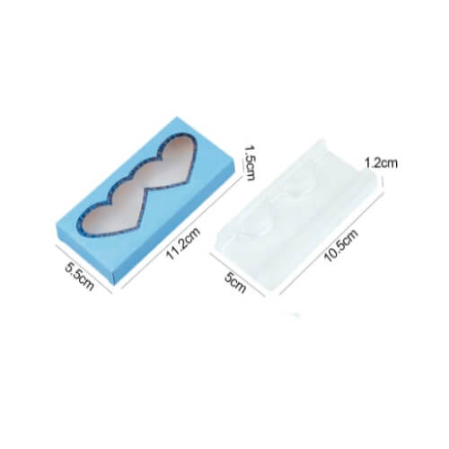 Eyelash packaging Size & Dimension