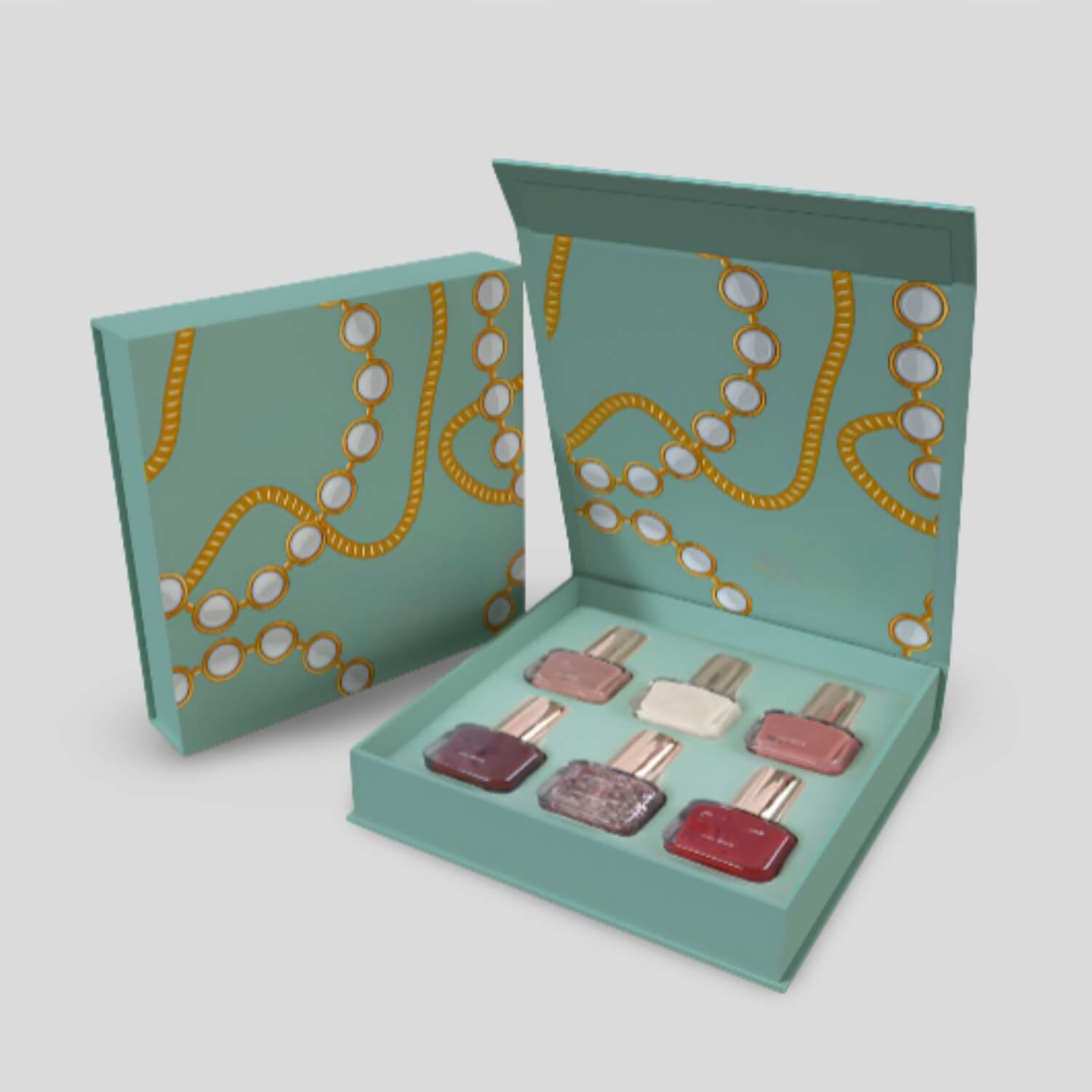 The Custom-prined Nail Polish Boxes The Custom-prined Nail Polish Boxes