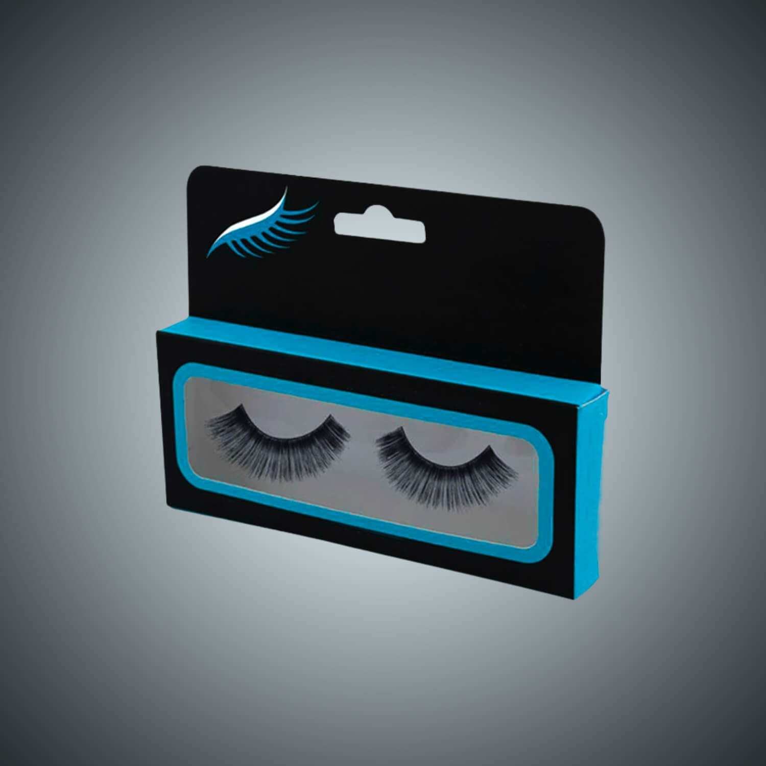The custom-printed eyelash packaging The custom-printed eyelash packaging