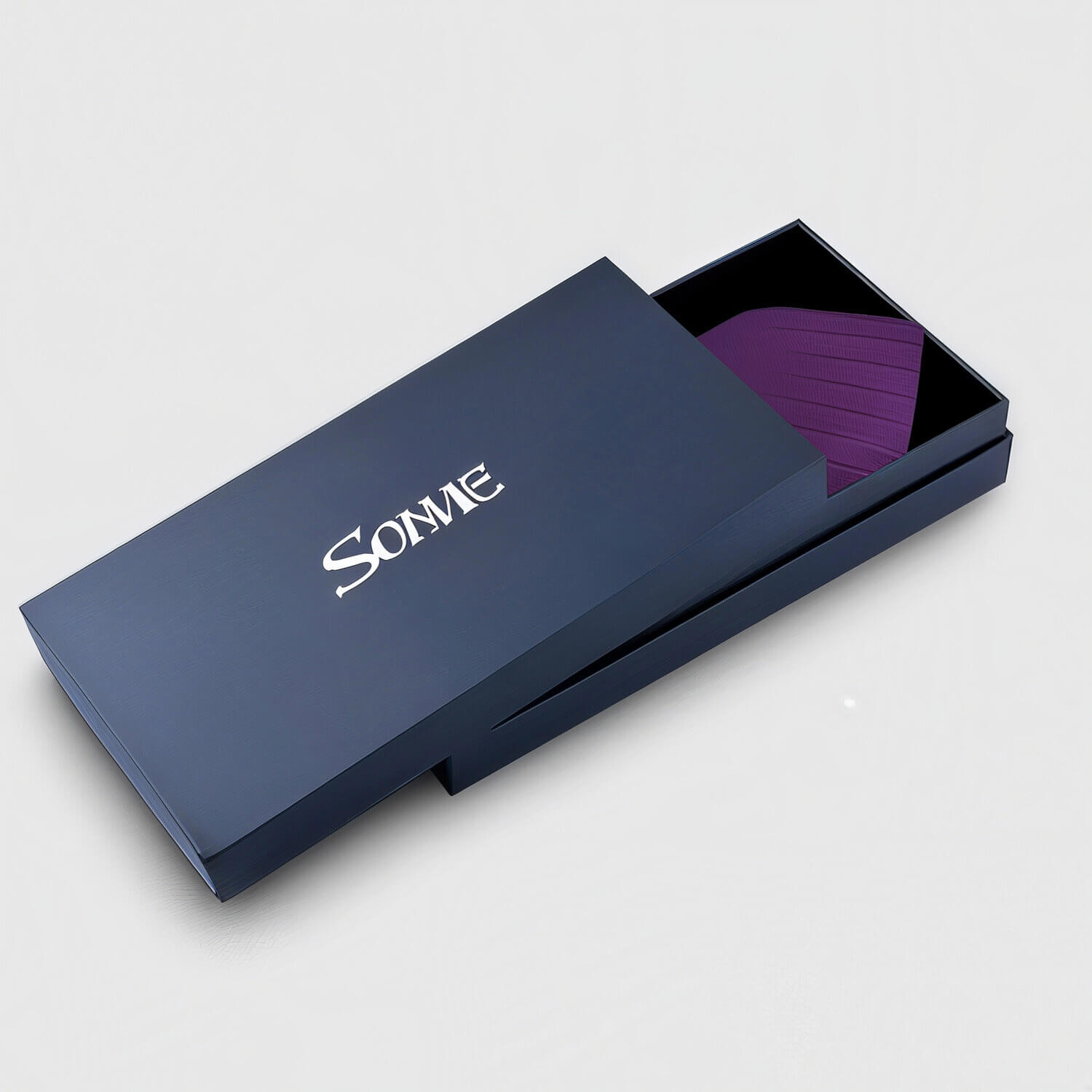 The personalised tie packaging The personalised tie packaging