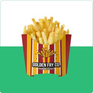 Custom Fries Boxes Packaging