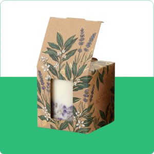 Custom Printed Candle Boxes Packaging